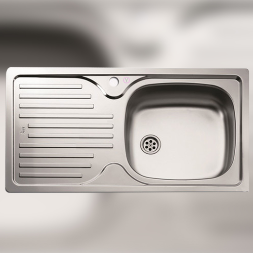 Teka infant 45 parlak sol 76 x 44 paslanmaz çelik evye Teka infant 45 parlak sol 76 x 44 paslanmaz çelik evye